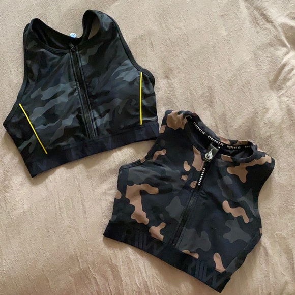 Ryderwear Other - Ryderwear Zip-up Sports Bras